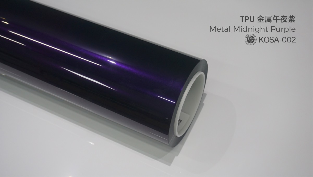 Midnight metal purple